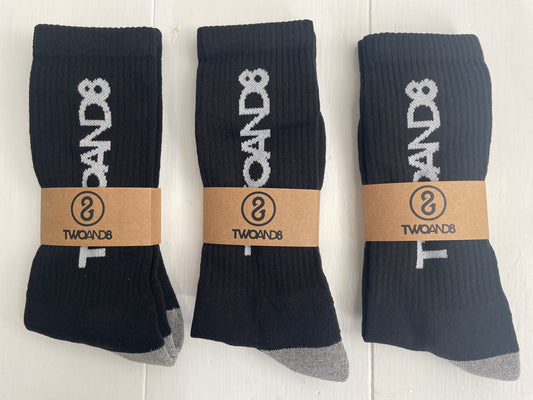 Pack of 3 Logo Crew Socks
